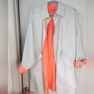 MaxMara Rainwear reversible 3/4 trench